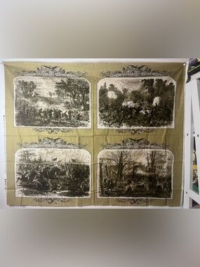 Windham Fabrics Lincoln Bicentennial 1808-2009 Commemorative Collection Panels